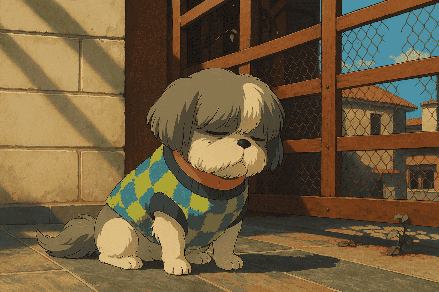 Transformación Anime de perrito - Anime